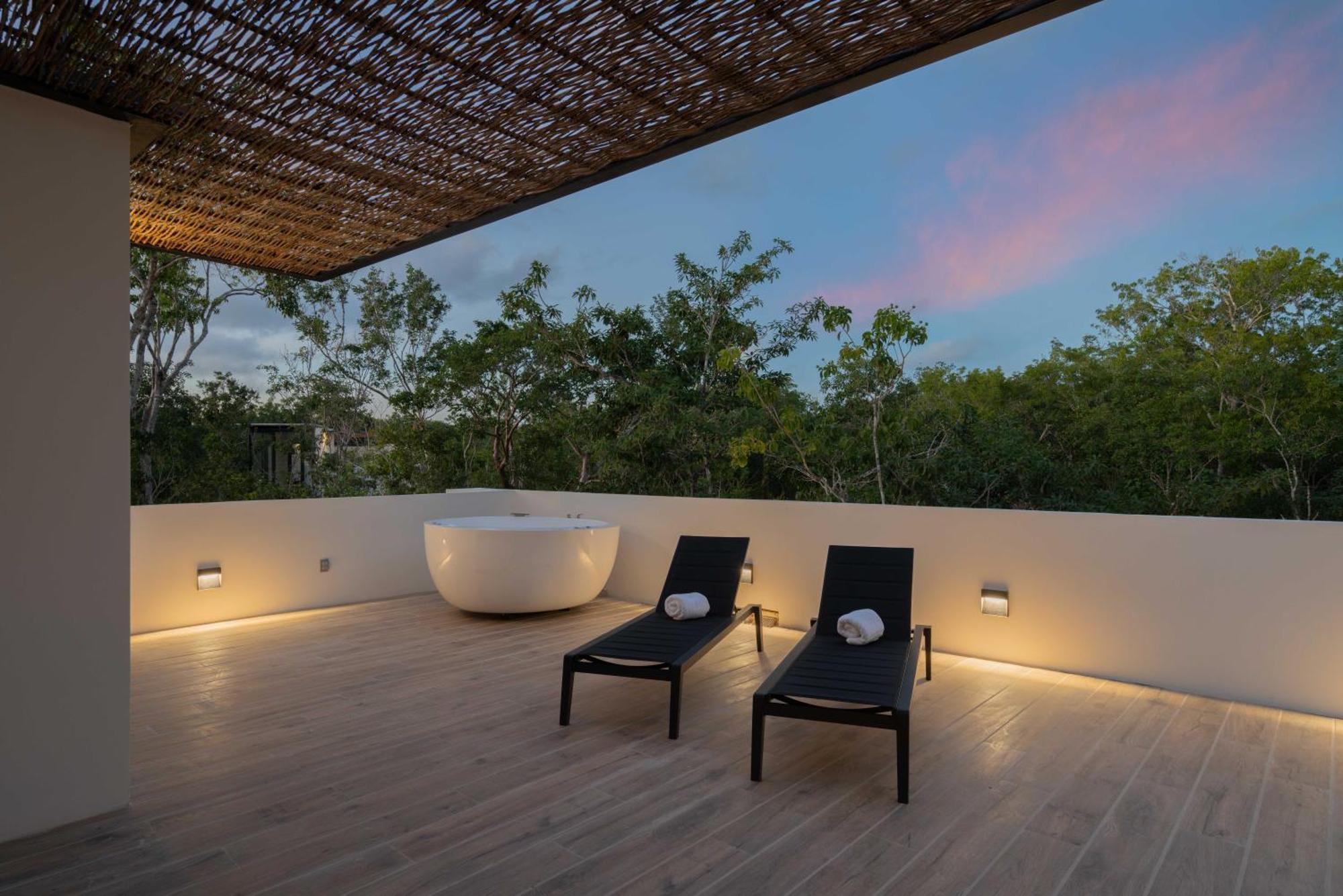 Twelve O'Clock - Luxury Villas Tulum Exterior foto